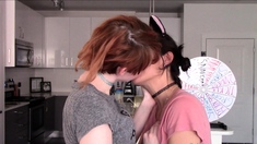 Amateur Teen Lesbians Kissing