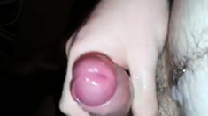 Wanking My Tight Foreskin Uncut Cock And Cumming (big Cum)